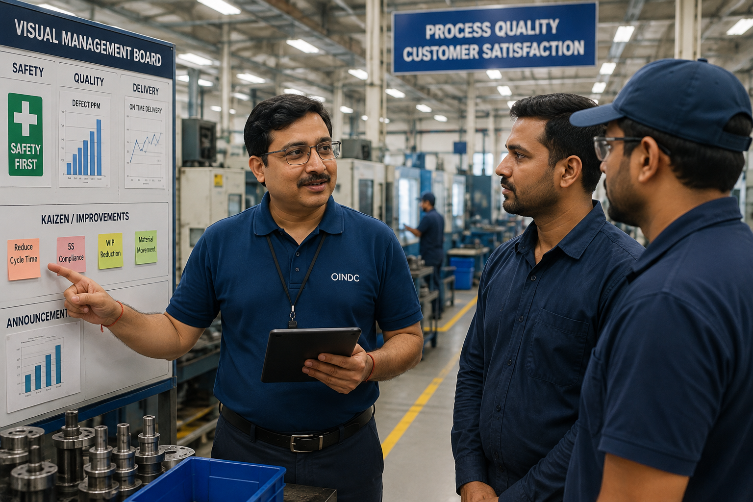 OINDC Shopfloor Assessment and Systems Implementation
