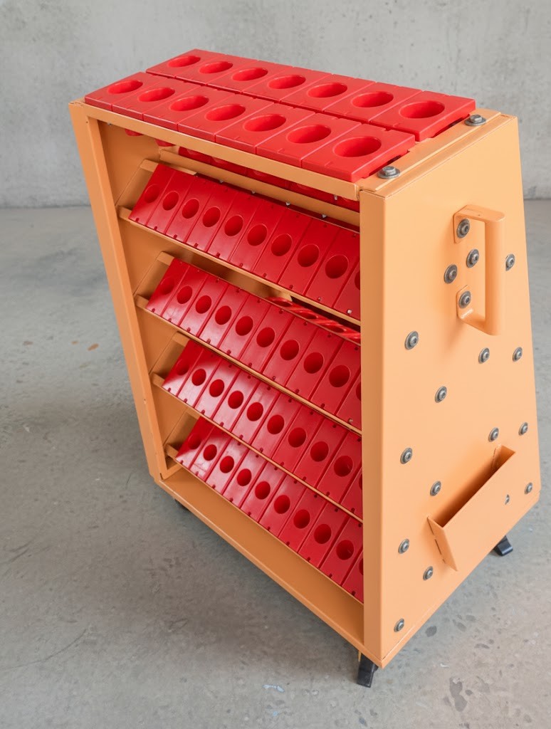 CNC Tool Cart with Holders
