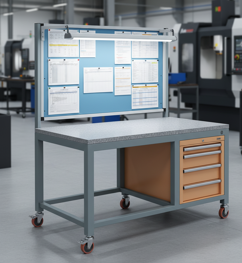 Production Supervisor Desk Podium